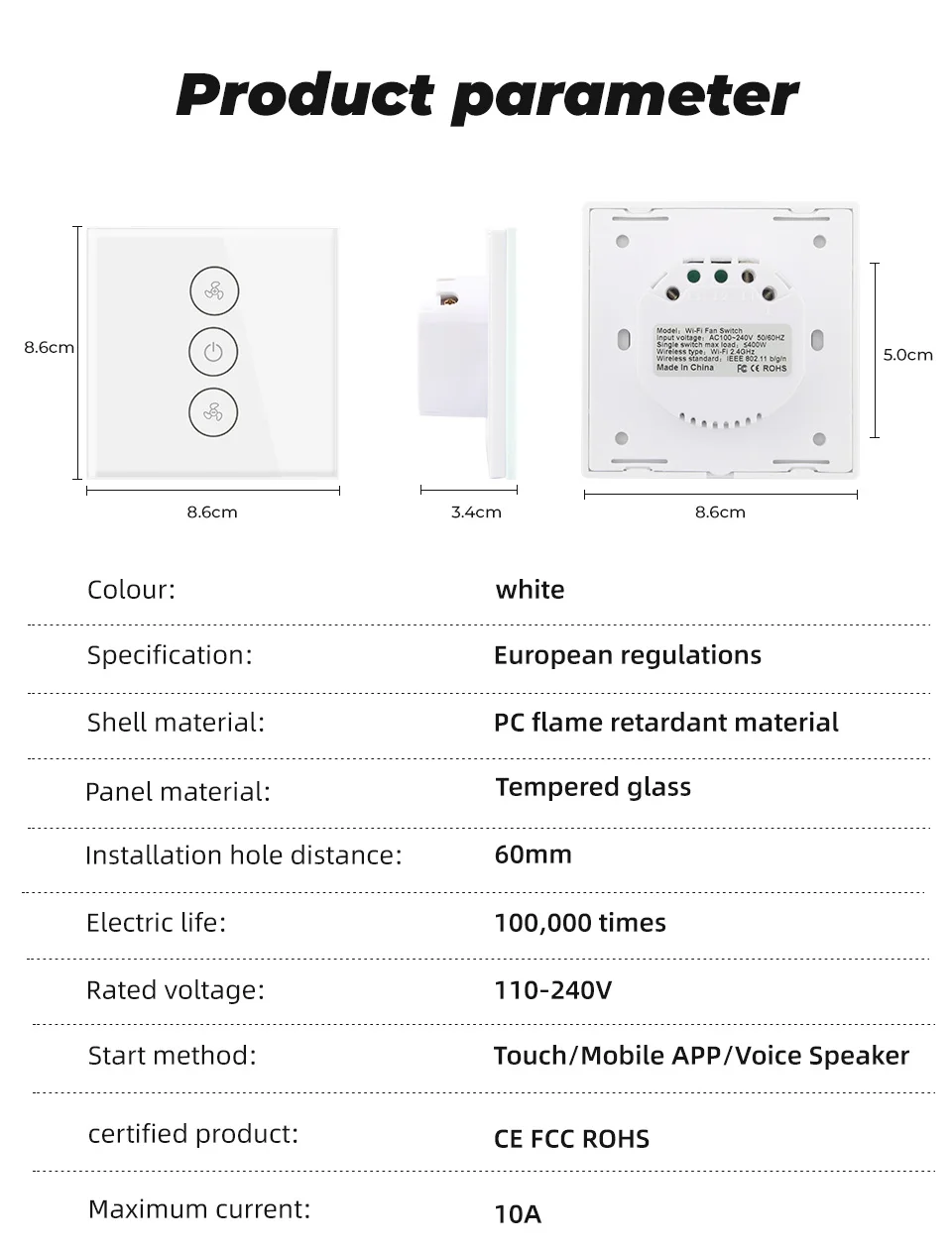 Vidro, Controle de Aplicativos, Trabalhar com Alexa, Google Home