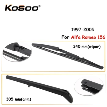 

KOSOO Auto Rear Window Windshield Wiper Blades Arm Car Wiper Blade For Alfa Romeo 156,340mm 1997-2005,Car Accessories Styling