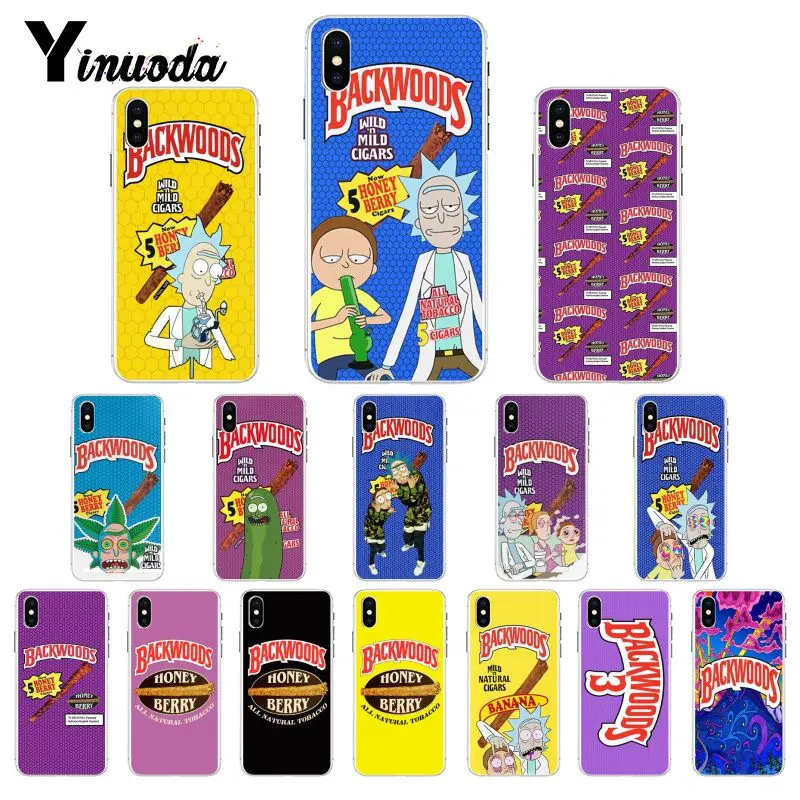 Yinuoda Backwoods сигары дым Рик Морти DIY Роскошный чехол для телефона iPhone 8 7 6 6S X XS MAX 5 5S SE XR