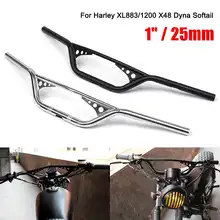 " 25 мм руль мотоцикла железная ручка бар для Harley XL883 1200X48/Davidson/Dyna/Softail