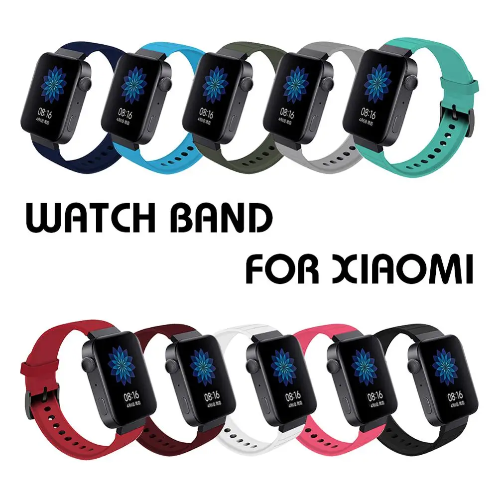 

Suitable for Xiaomi Smart Watch Strap TPU Replacement Wrist Strap Mi Watch Official Silicone Strap