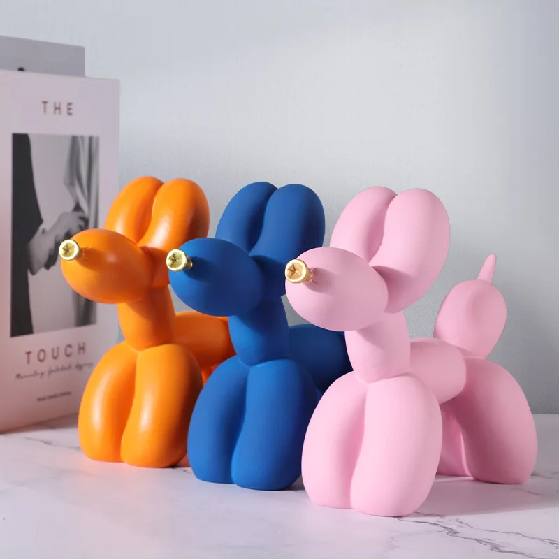 Balloon Dog Figurines For Interior Home Decor Nordic Modern Resin Animal  Figurine Sculpture Statue Home Living Room Decoration|Statues & Sculptures|  - AliExpress