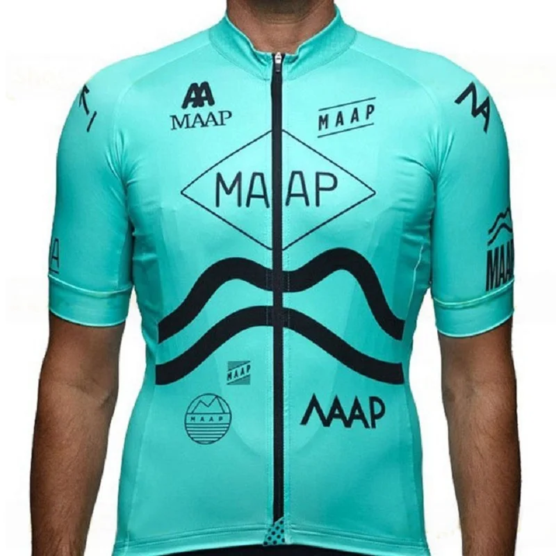 2 Классическая гоночная одежда MAAP Team в старом стиле, велосипедная майка MTB cyclist с коротким рукавом, рубашка для горного велосипеда с защитой от пота, быстросохнущая одежда - Цвет: 2