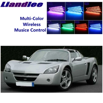 

LiandLee Car Glow Interior Floor Decorative Ambient light Footwell Changing Color For Daewoo DaewooSpeedster