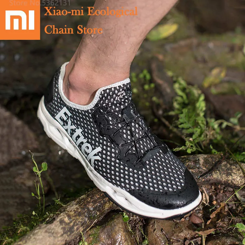  Xiaomi Extrek Non-slip Men Hiking Shoes Stretch Mesh Outdoor Men Sports Sneakers Climbing Shoes Bre