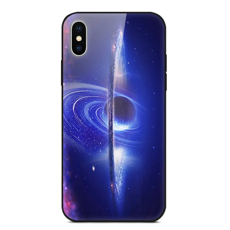 Чехол из закаленного стекла для Apple iPhone 6 6s plus 7 8 X XR XS MAX Роскошный чехол мобильного