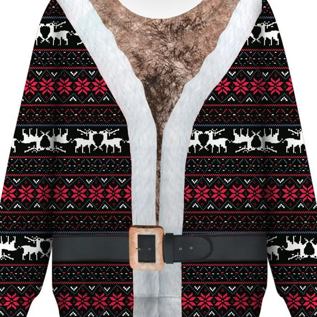 Рождественский женский свитер с забавным принтом, уличная одежда, пуловер, топы с круглым вырезом, различные дизайнерские топы, теплая одежда bluzy damskie#30