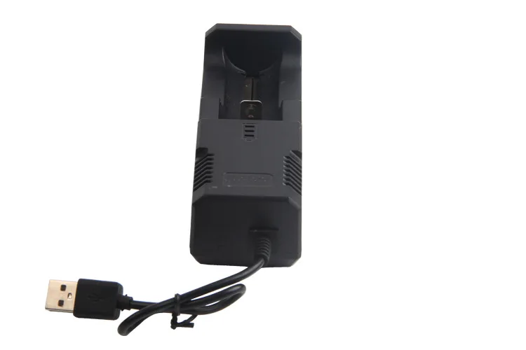 USB Зарядное устройство Одиночная раковина Универсальное зарядное устройство с двойной раковиной фиксированный Зарядное устройство 18650 14500 26650 зарядное устройство для фонарика