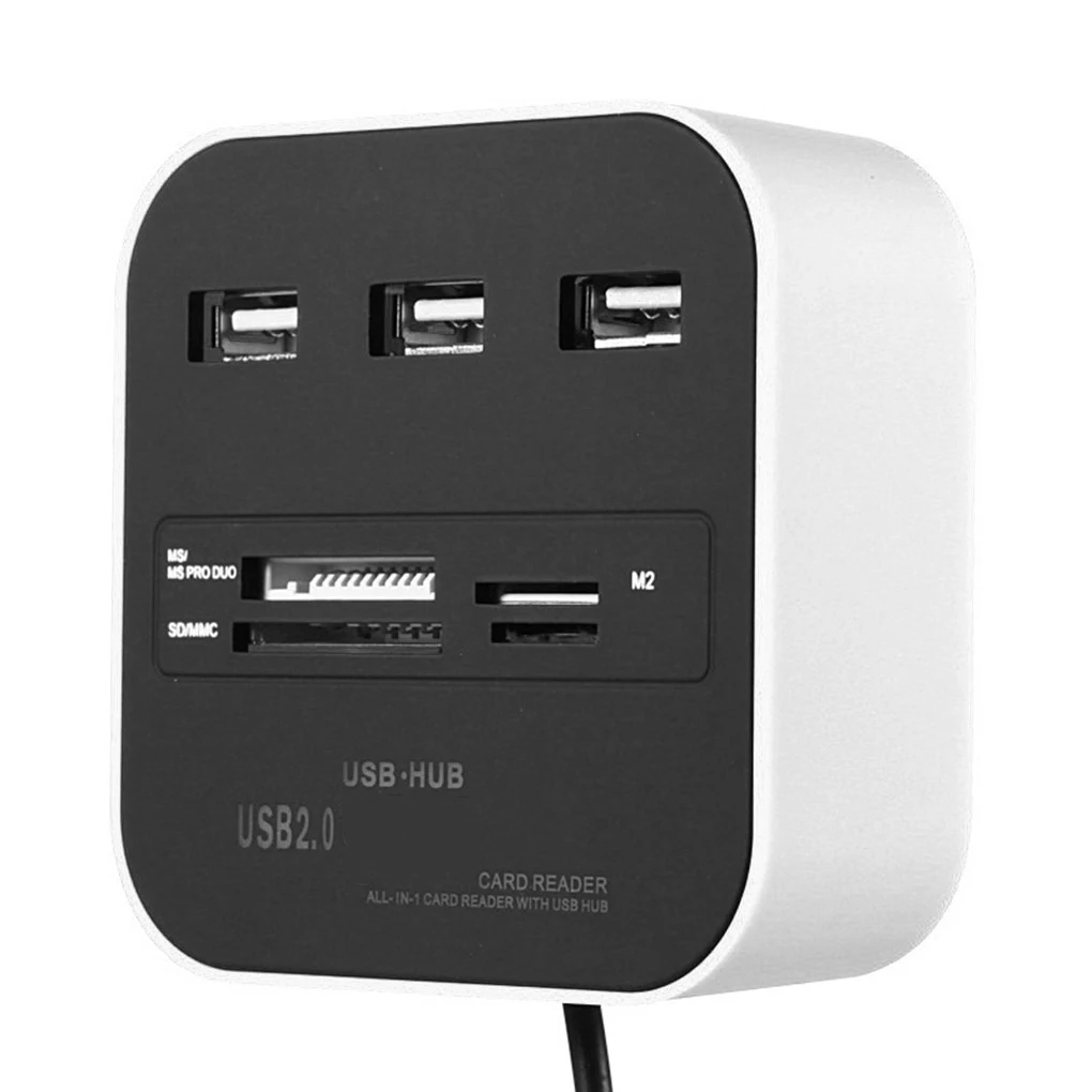 Usb-хаб Micro SD USB2.0 Многофункциональный кард-ридер адаптер планшетный ПК компьютер ноутбук разъем