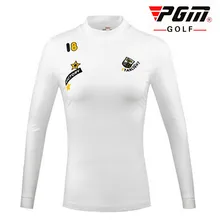 Новинка! Одежда для гольфа, женская футболка с длинным рукавом, осенняя и зимняя одежда, модный спортивный костюм с вышивкой