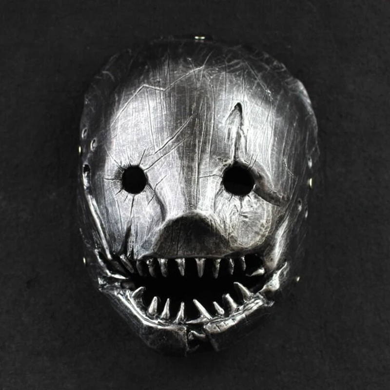 

Resin Game Dead by Daylight Mask For The Trapper Cosplay Evan Macmillan Mask Cosplay Props Halloween Accessories