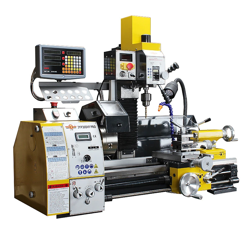 JYP300VF torno doméstico, pequeño torno taladro de banco, torneado, perforadora y fresadora, fresadora de metal|Torno| - AliExpress