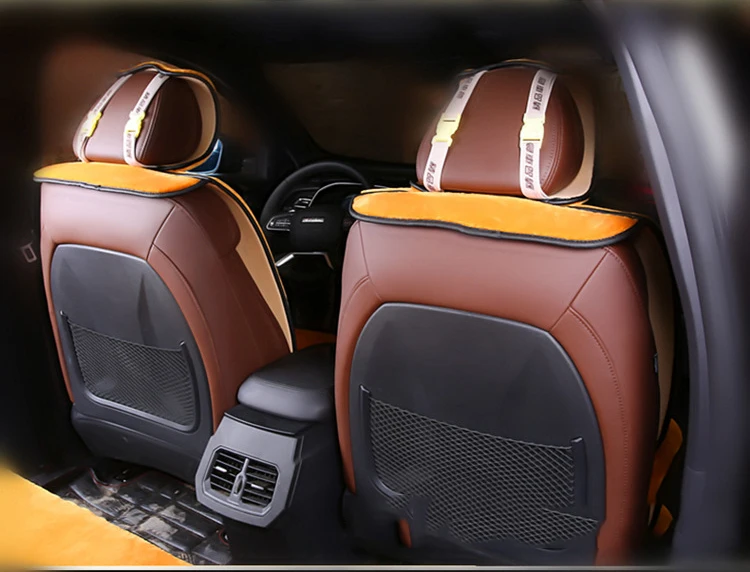O SHI CAR Искусственная плюшевая подушка для сиденья согревает зимой чехол на автомобильное сиденье коврики автомобильное украшение интерьера