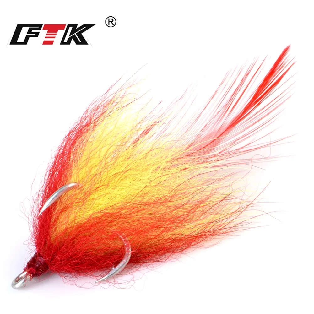 FINA 速掛 size6 FTKフィッシングトレブルフック サイズ1 # 2 # 4 # 6 # 高炭素鋼