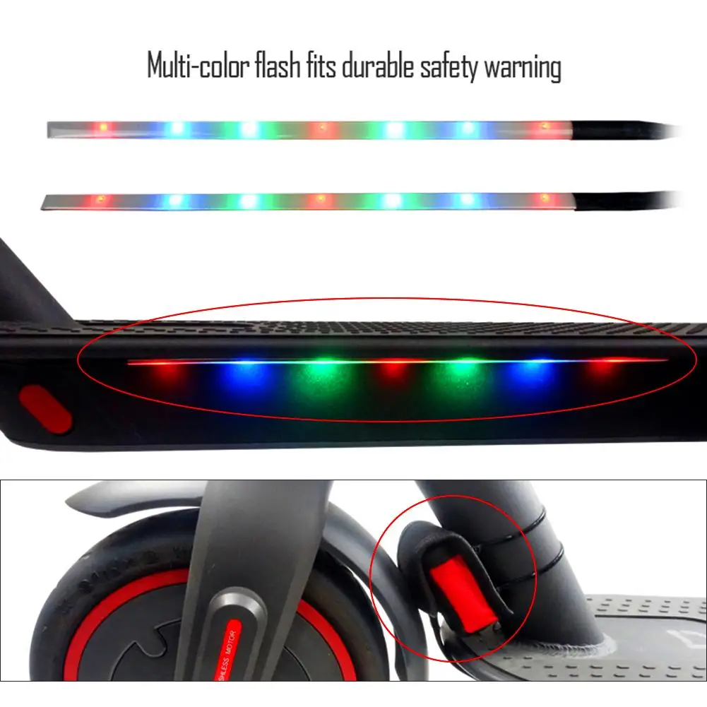 Electric Scooter Strip Light Strip For Xiaomi M365 Pro LED Scooter Chassis Colorful Decorative Light Scooter Light Parts