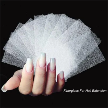 

5/10pcs Silk Fiberglass for Nail Extension Form Non-Woven Silks UV Gel Nail Art Fiber French Acrylic DIY Manicure Accessories