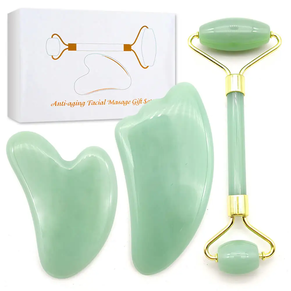Facial Massage Jade Roller Face Lifting Tool Body Neck Skin Relaxation