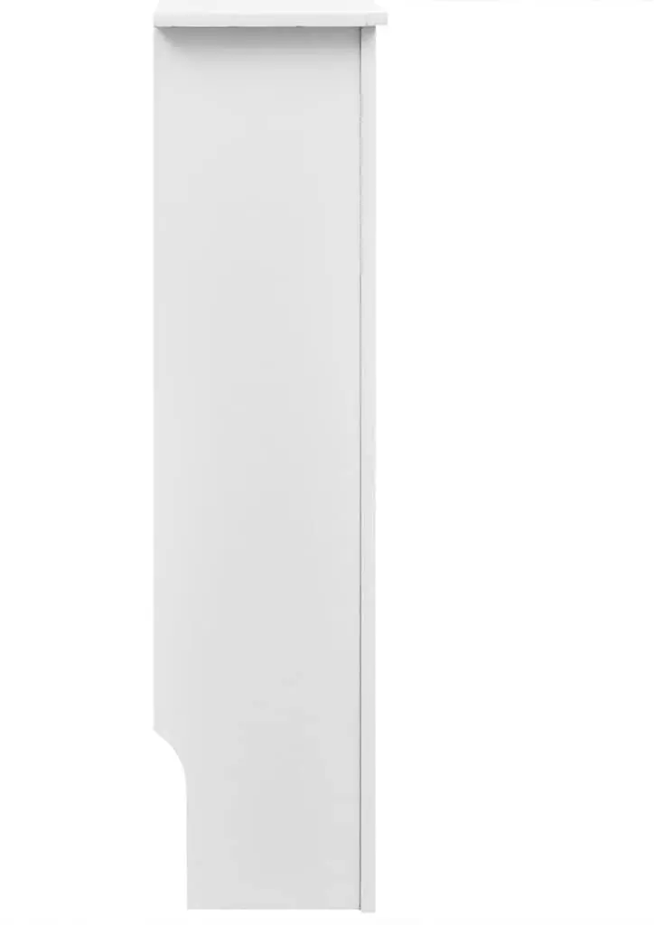  GOLINPEILO Cubierta de calefacción moderna para radiador, color  blanco, para sala de estar, dormitorio, gabinete de calefacción MDF, 44.1 x  7.5 x 32.1 pulgadas, diseño horizontal : Hogar y Cocina