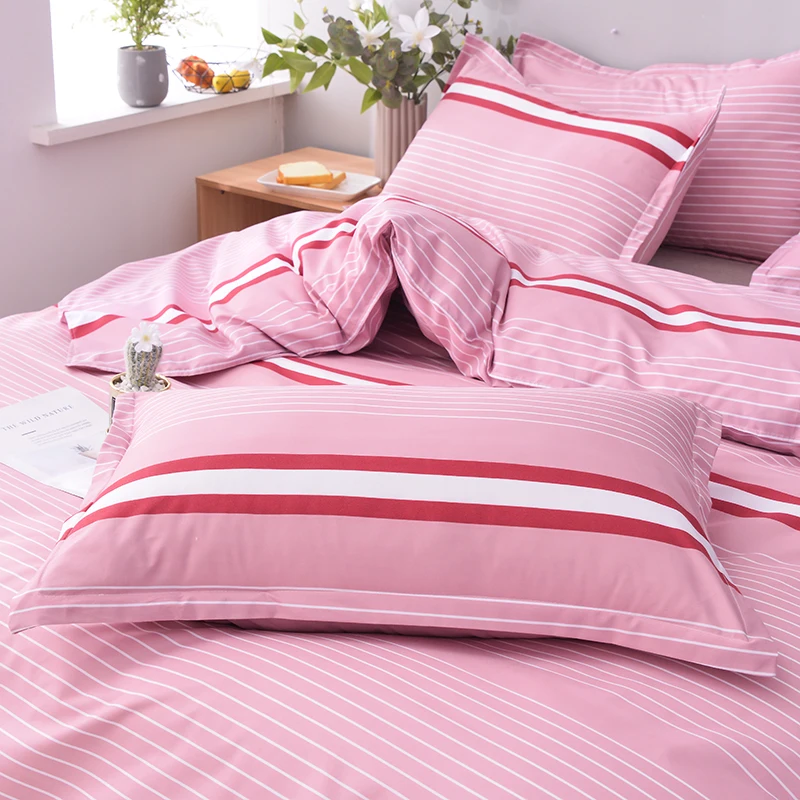 bedding set BS0008 pink4