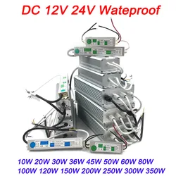AC220v to DC 12V 24V transformer Power Supply 12V IP67 Waterproof Lighting Transformers For Led strip Electrical appliances