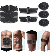 Body Plasticity Abdomen Muscle Stimulator Trainer Shape Toner ABS Toning Exercise Home Belt Less Belly Supplies