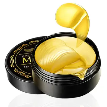 

60pcs Gold Collagen Eye Mask Green Seaweed Eye Mask Remove Dark Circles Essence Eye Patch Moisturizing Eyes Skin Care TSLM2