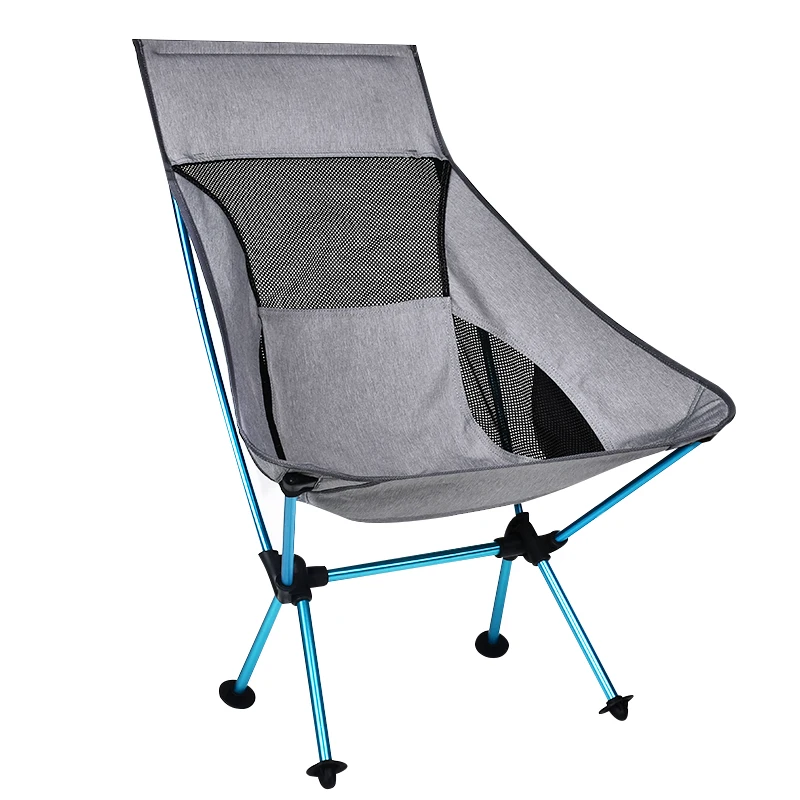 Gray Moon Chair 1200g Fishing Camping Folding Hiking Seat with Pocket Ultralight Chair Outdoor Furniture Camping Chair Gray Moon Chair 1200g Fishing Camping Folding Hiking Seat with Pocket Ultralight Chair Outdoor Furniture Camping Chair