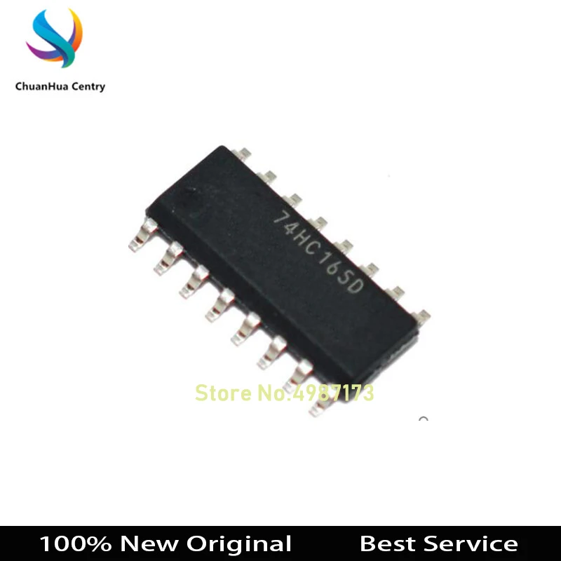 

10 шт./лот 74HC165D HC165 SOP16 100% новая Оригинальная фотография