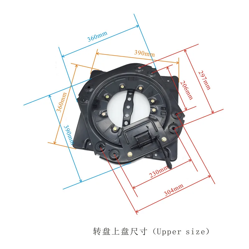 Car Seat Swivel And Vehicle Seat Rotary Modification Non-Dedicated Mechanism Great For RV Swivel Rotating Mount