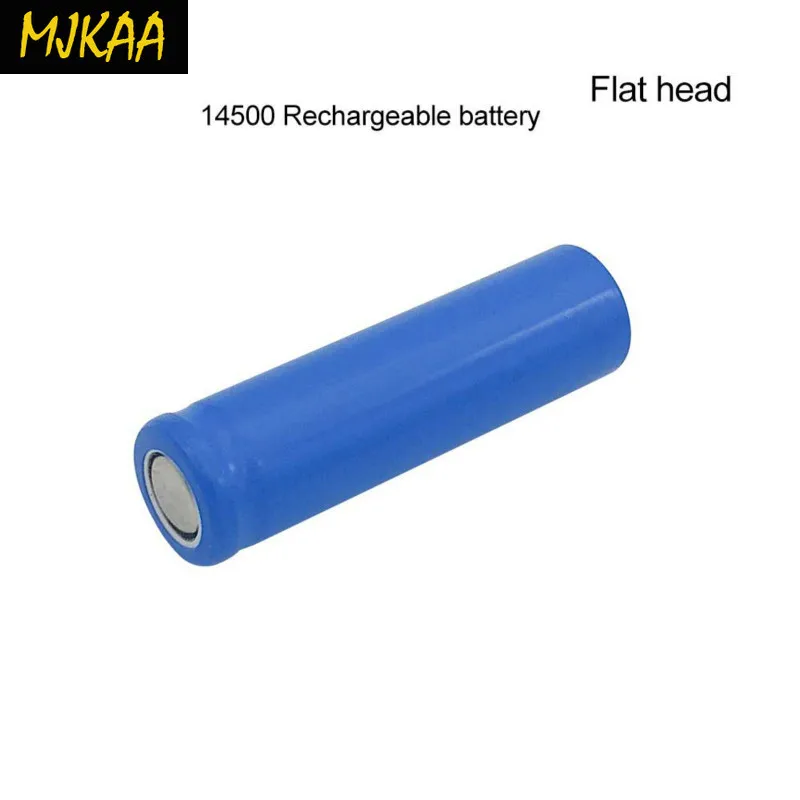 14500 1200mAh 3,7 V плоский перезаряжаемый внешний аккумулятор с высоким разрядом литиевая батарея