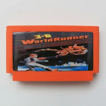 

3D World Runner 60 Pin Game Card Customized For 8 Bit 60pins Game Player