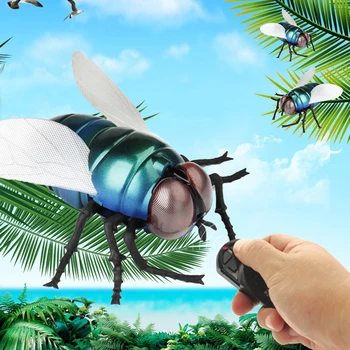 

Kids RC Animal Fly Insect Toy Infrared Remote Control Realistic Simulation Housefly Gadgets Electronicos Pets Funny Party Toys