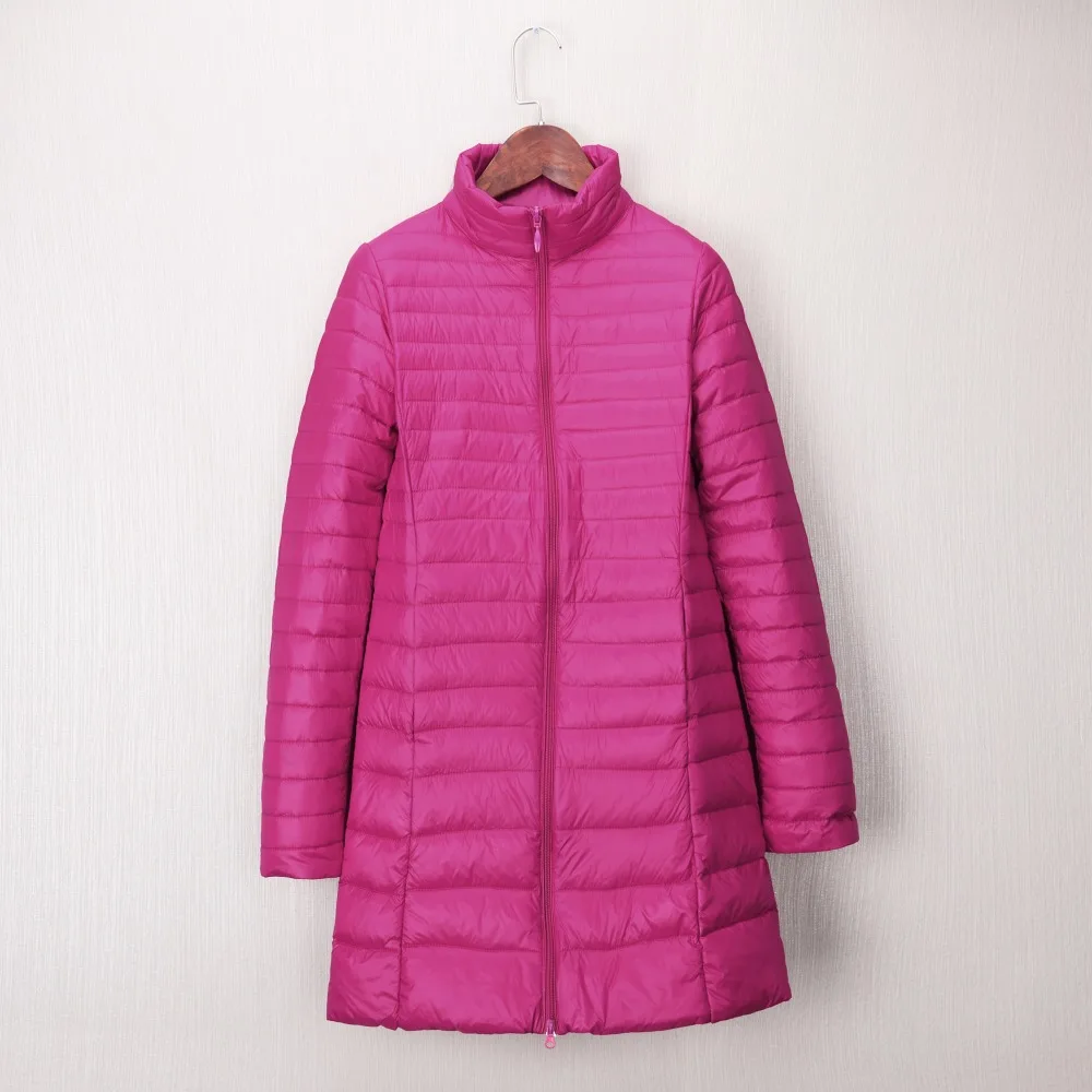 Зимняя женская куртка размера плюс 5XL 6XL 7XL с капюшоном, пуховики средней длины, ультра-светильник, пуховик с капюшоном, осенняя парка