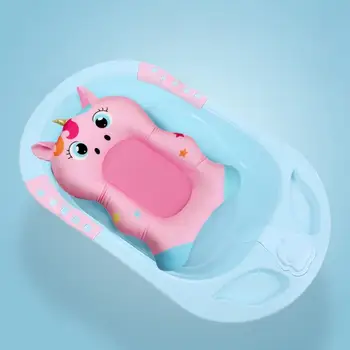 

Newborn Bath Floating Pad Mat Baby Bath Tub Pad Baby Shower Portable Air Cushion Bed N NewBorn Safety Security Bath Seat Support