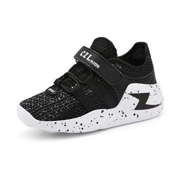 

Summer Mesh Breathable Brand Sneakers Boys Sneakers Big Kid Sneakers Girls Shoes Running Kids Designer Black White Boys Sneakers