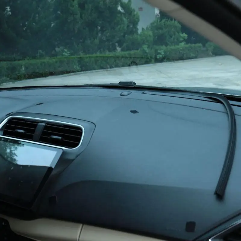 1,6 м u-образная Автомобильная приборная панель Звукоизоляционная полоса изоляция Авто края лобового стекла зазор резиновые уплотнительные полосы украшение переднего окна