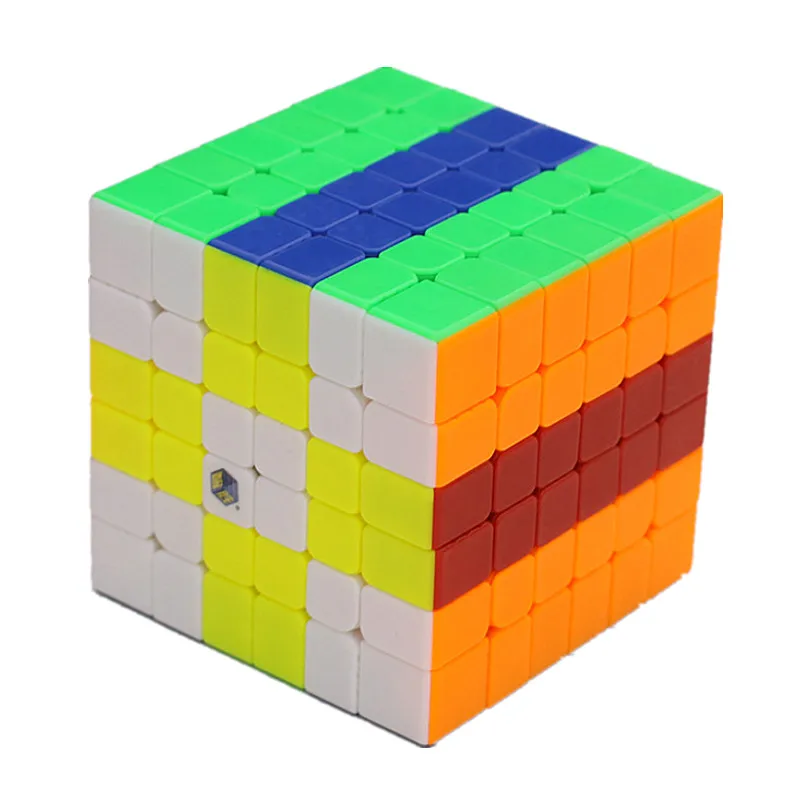 Yuxin 6x6x6 кубик маленький магический 6x6x6 Магический кубик yuxin 6x6x6 Скоростной кубик Zhisheng 6x6 Головоломка Куб обучающая головоломка детские игрушки - Цвет: Многоцветный