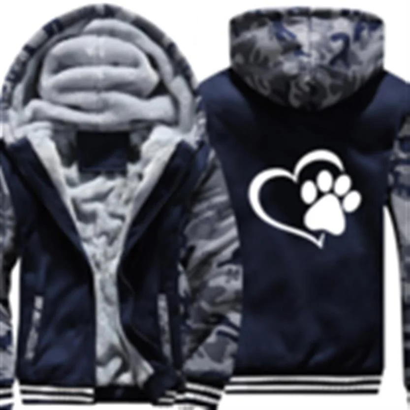 Hoodies For Men LOGO Dog Letters Print Padded Cardigan Baseball Uniform Jacket | Мужская одежда