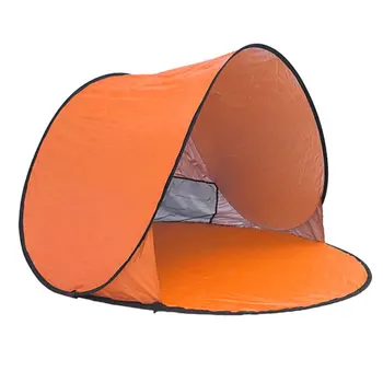 

Outdoor full-automatic free camping beach shade tent Quick Open Galvanized iron Oxford cloth Anti-UV Waterproof