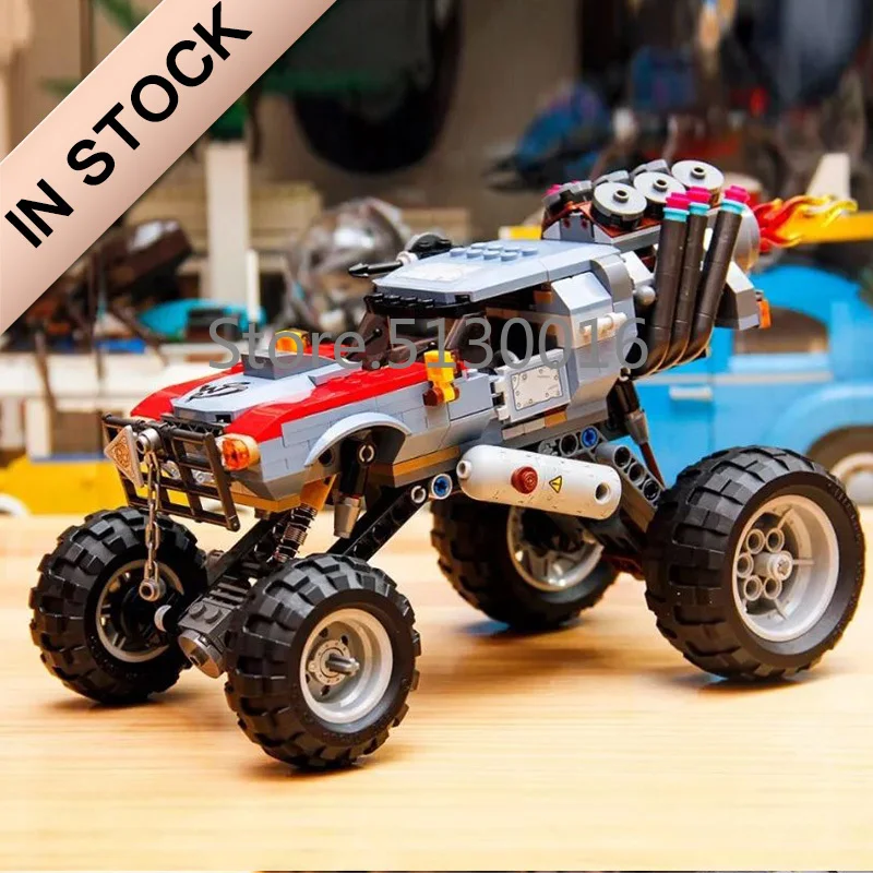 

In stock 11248 Emmet and Lucy's Escape Buggy 550Pcs Building Blocks Compatible 70829 Bricks Building Toys Big movie
