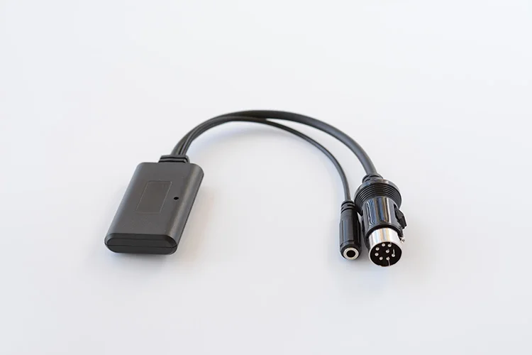 Автомобильный Bluetooth AUX адаптер Беспроводной аудио Телефонный звонок хэндс-фри микрофон для AlpineKCM-123B/M-BUS 9501 9503 9823 9825 8Pin AUX
