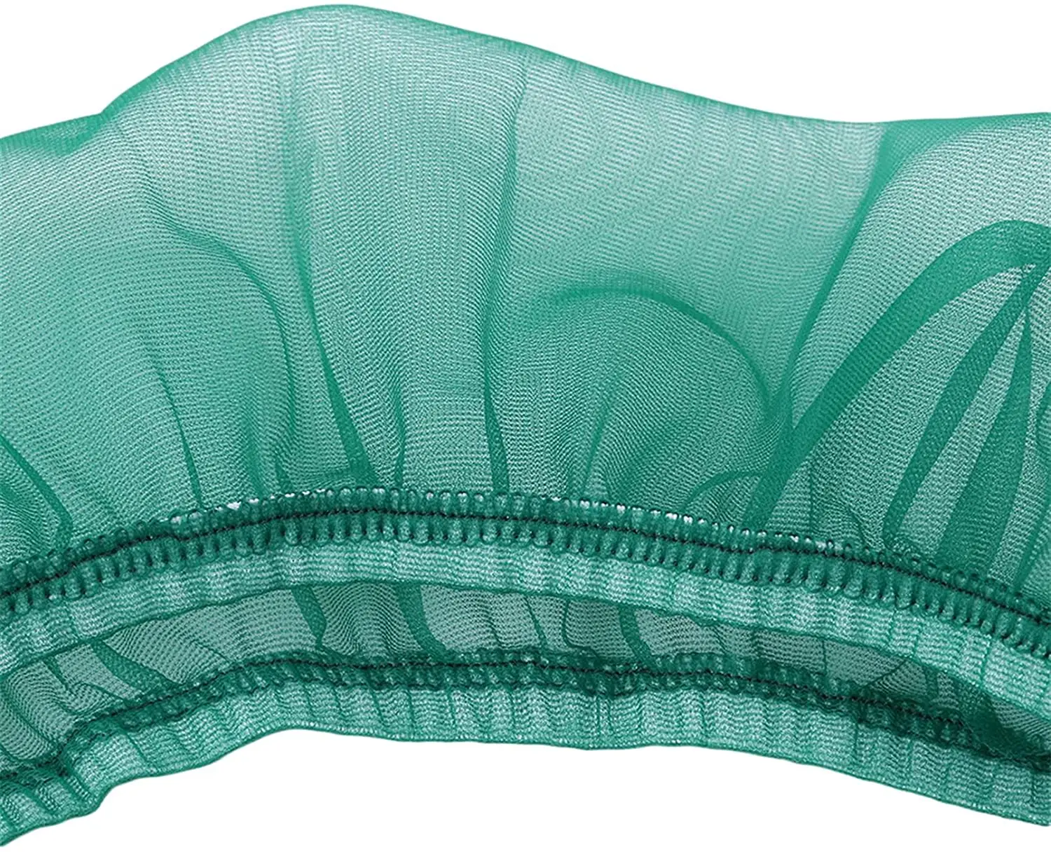 Airy Gauze Bird Cage Mesh Net Cover Seed Catcher Universal Dust-Proof Birdcage Accessories,Green (M)