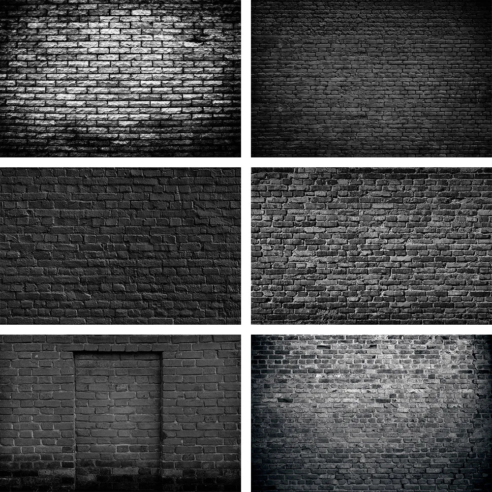 Fotografia Sfondo Nero Scuro Pietra Di Carbonio Muro Di Mattoni Superficie Texture Decorazioni Per Feste Fondali Fotografici Photocall Photozone Studi