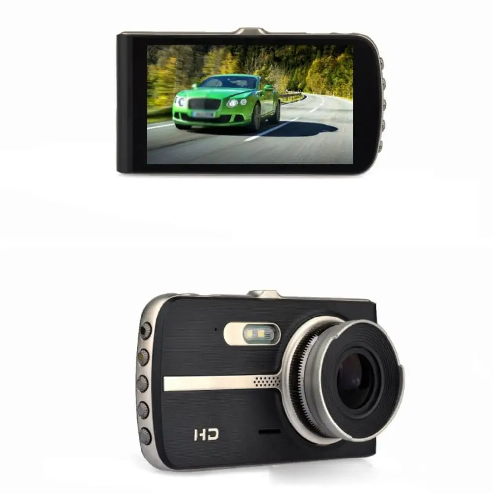 X5 4," HD Автомобильный видеорегистратор, зеркало заднего вида, Ночное видео рекордер, двойная камера заднего вида, видеорегистратор для вождения, HDMI видео рекордер
