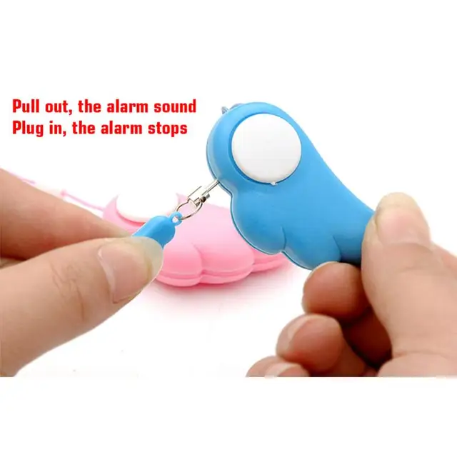 Mini Personal Protection Alarm Anti-attack Panic Safety Alarm Loud Self-defense Emergency Alarm Suitable For Children And Women 3