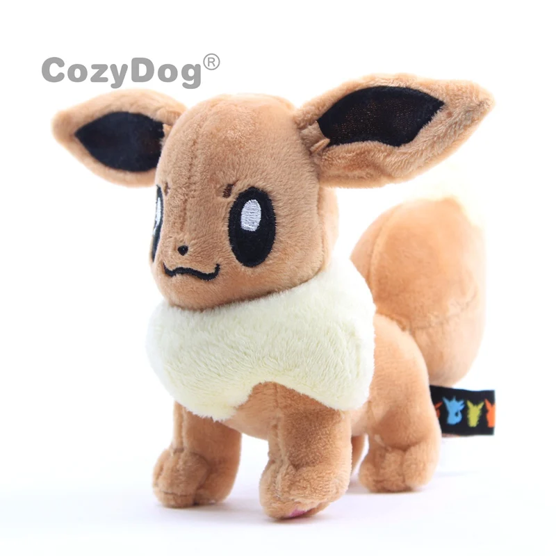 15 см аниме Eevee плюшевые игрушки кукла Peluche мультфильм Пикачу BulbasaurGengar Psyduck мягкие игрушки для женщин и детей подарок новое поступление