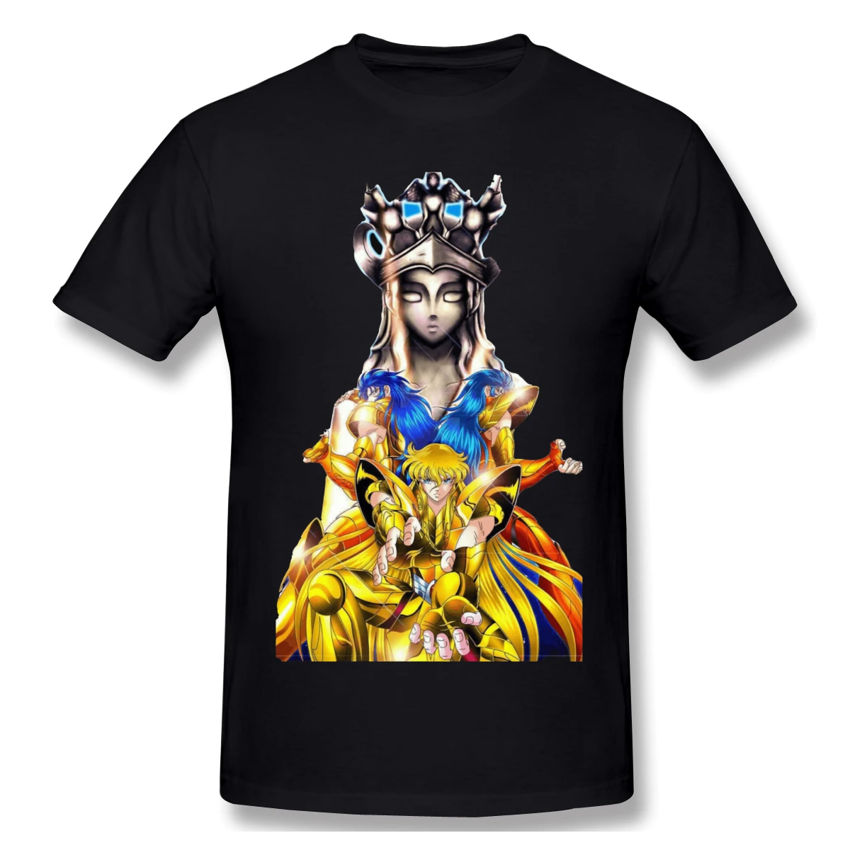 Man Knight Of Zodiacs (4) Cavalleiros Do Zodiaco,Gold Saint,Shiryu,Caballeros Del Zodiaco Daily Funny Tshirt