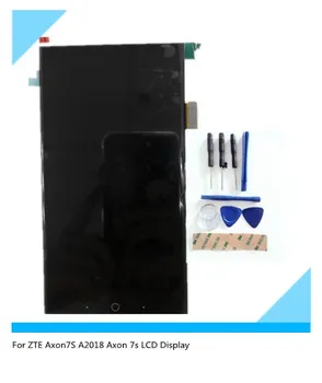 

100% Tested Best Working LCD Display Touch Screen Digitizer Assembly Sensor with frame For ZTE Axon7S A2018 Axon 7s Phone Panel