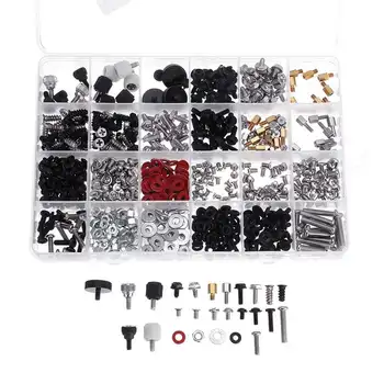

Suleve 420Pcs M2/M3/M3.5 Desktop Computer Repair Screw Fan Cross Screws Hex Standoffs Spacers Kits w/ Storage Box Screwdrivers