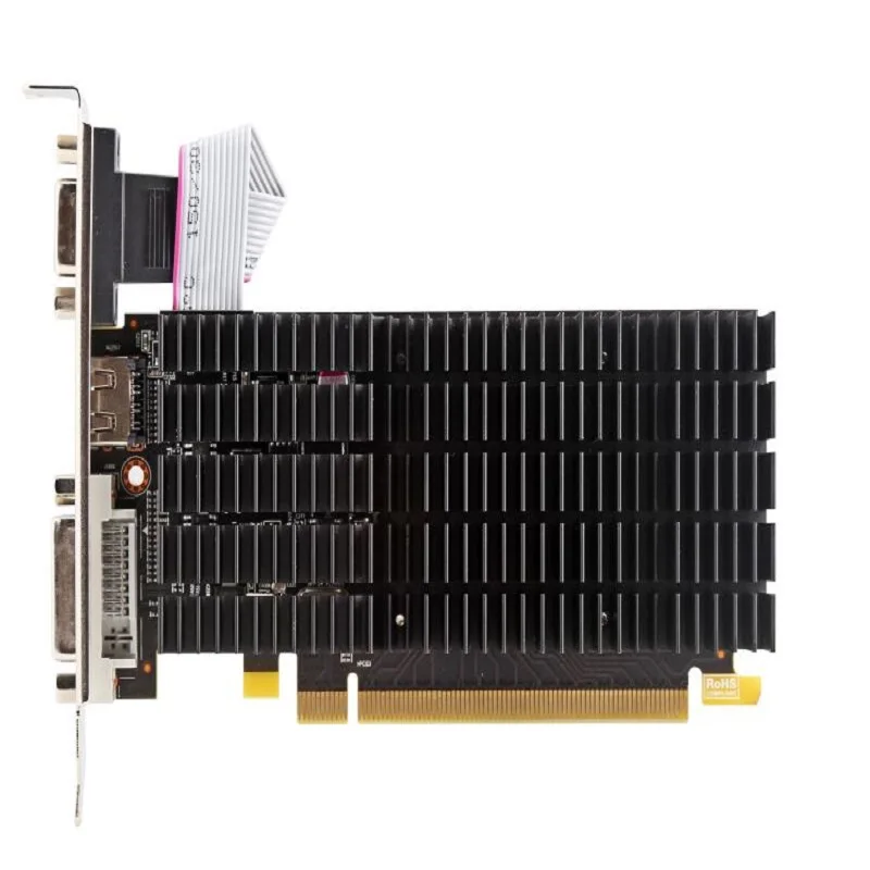 Оригинальный бренд Radeon R5 220 2 Гб GDDR3 64 бит HDMI VGA DVI настольная графическая карта |